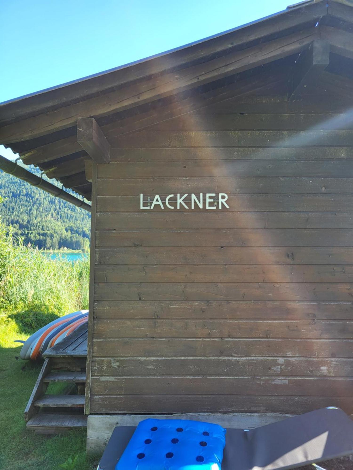 Haus Lackner Am Weissensee In Kaernten Eksteriør bilde
