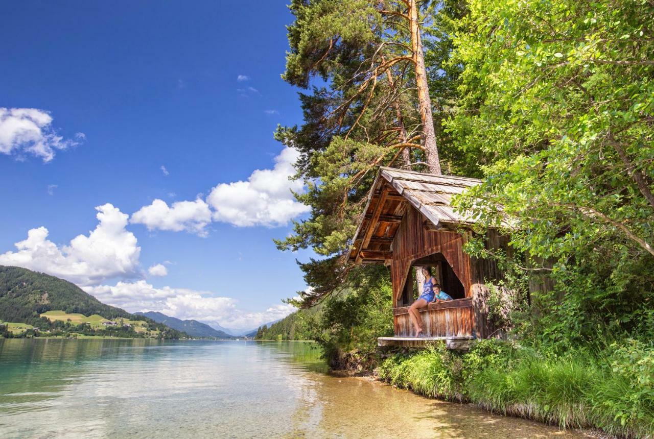 Haus Lackner Am Weissensee In Kaernten Eksteriør bilde
